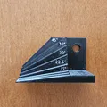 Thước đo góc / Ê-ke chỉnh góc / Khối đo góc – 25 × 63 × 38 mm - Thumbnail 7