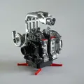 Mô hình động cơ Mazda RX-7 13B REW 1/8 in 3D hoạt động thực tế - Thumbnail 7