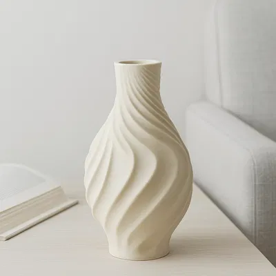 Bình hoa Spiral Breeze – Thiết kế xoắn ốc tinh tế