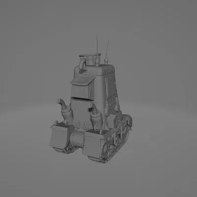 Mô hình xe tăng Metal Slug Rebel Army chi tiết cho in 3D