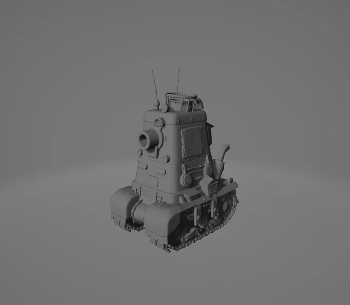 Mô hình xe tăng Metal Slug Rebel Army chi tiết cho in 3D - Image 5