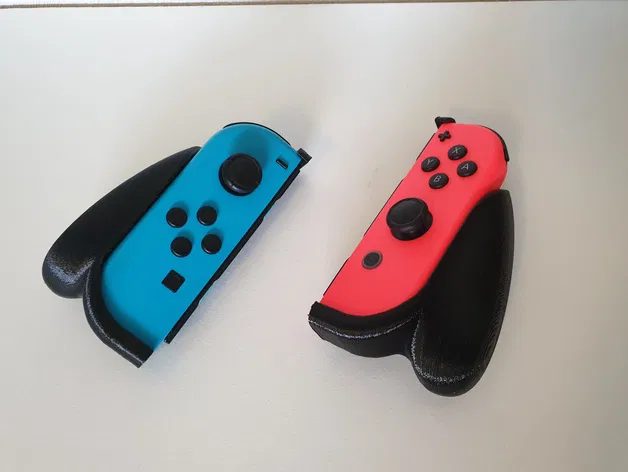Tay Cầm Bổ Sung (Grips) Cho Nintendo Switch Joycon In 3D - Image 4
