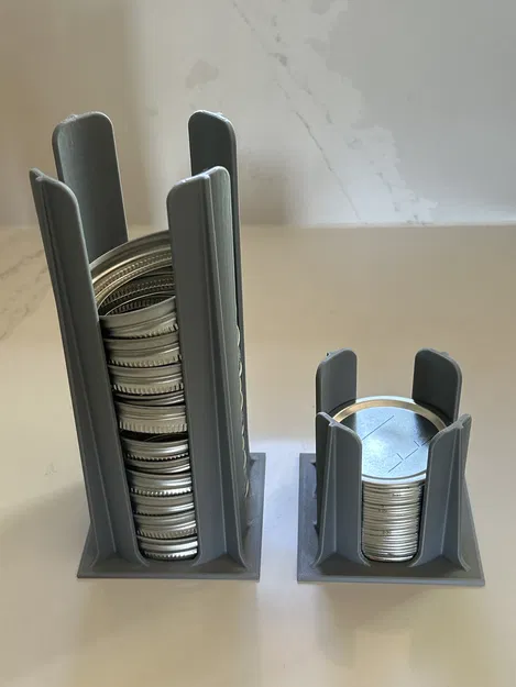 Bộ giá đỡ nắp hũ Mason Jar tiện ích: Giải pháp lưu trữ thông minh - Image 1