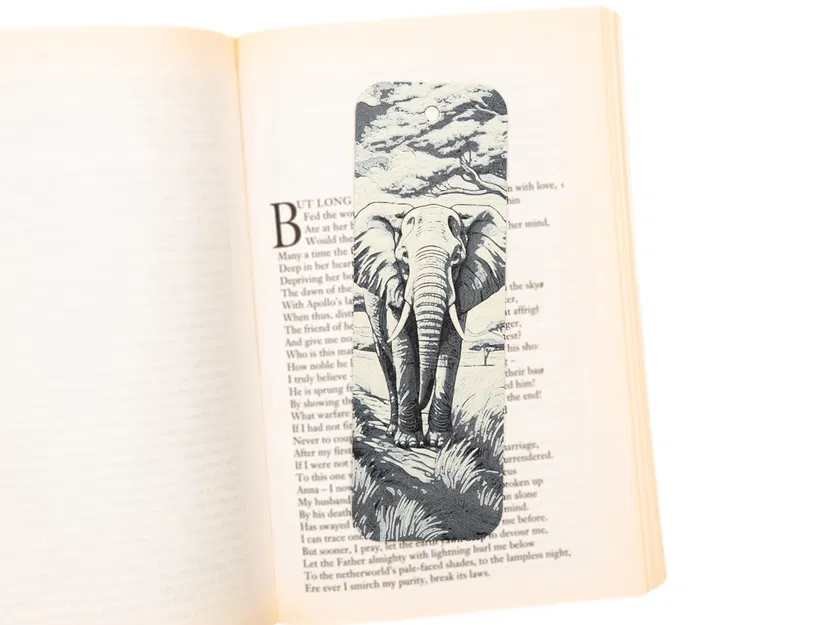 Bộ kẹp sách hình động vật hoang dã Savanna - Image 2