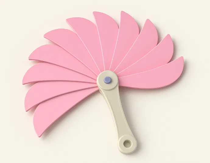 Quạt Xếp Cầm Tay (Folding Fan) - Image 1