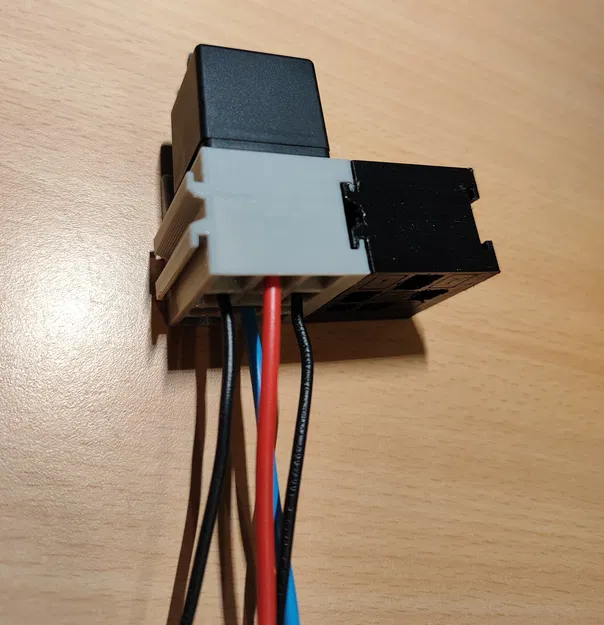 Đế gắn relay ô tô 5 chân (Relay Base Holder) in 3D tiện dụng - Image 3