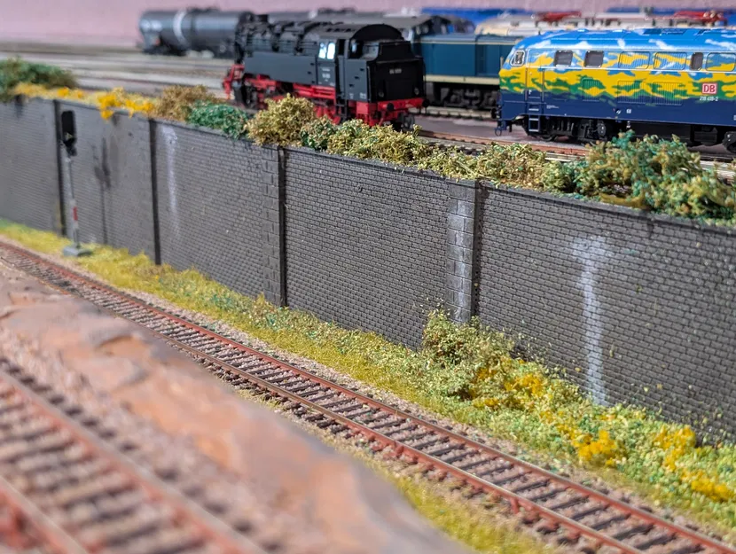 Tunnel và Tường cho Mô hình đường sắt tỷ lệ H0 - Image 1