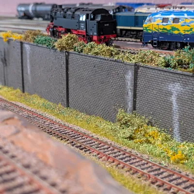 Tunnel và Tường cho Mô hình đường sắt tỷ lệ H0