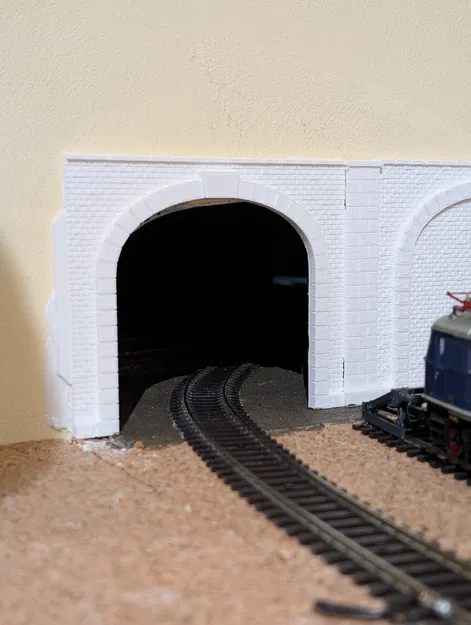 Tunnel và Tường cho Mô hình đường sắt tỷ lệ H0 - Image 2