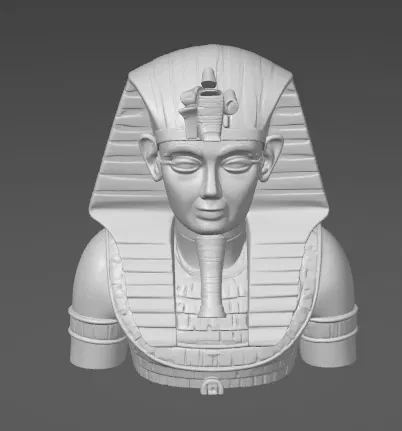 Mô hình 3D Pharaon Tutankhamun - Image 2
