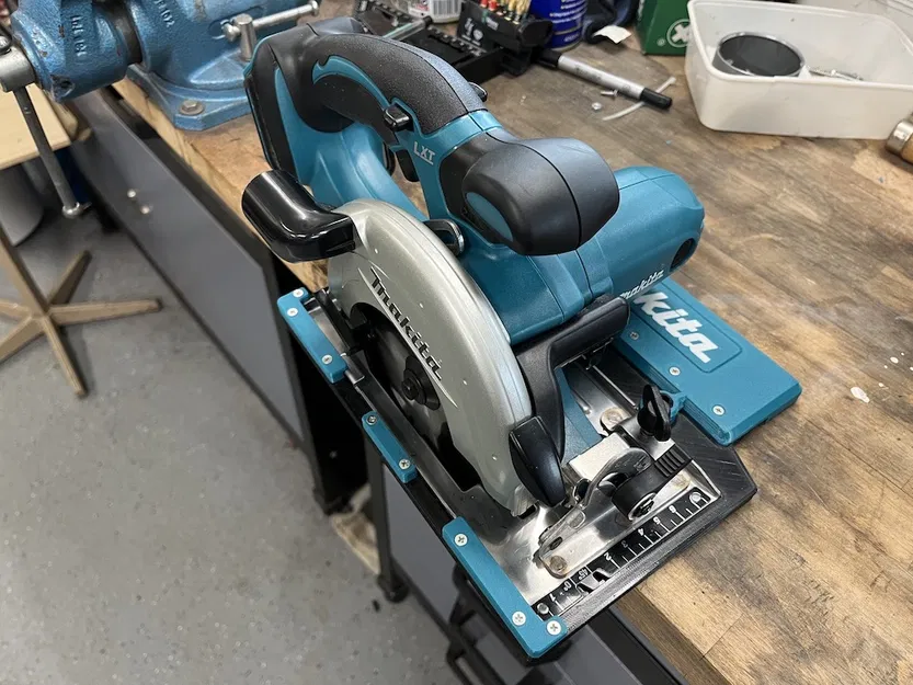 Bộ chuyển đổi (Adapter) thanh ray dẫn hướng cho cưa đĩa Makita DSS501 - Image 4