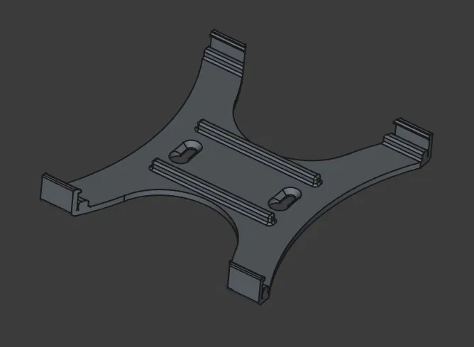 Giá treo tường 3D thông minh cho router ASUS RT-BE58U - Image 1