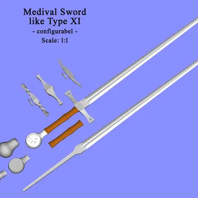 Kiếm thời Trung cổ tùy chỉnh