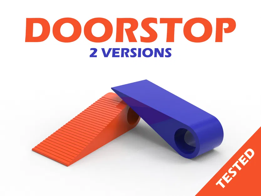 Cục Chặn Cửa 3D (Doorstop) - Thiết Kế Thông Minh, Dễ In, Tiện Lợi - Image 1