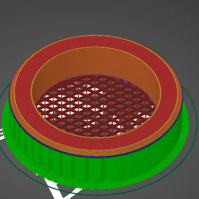 Lưới lọc rác bồn rửa chén 55 mm