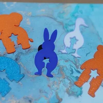 ButtPals - Kẹp túi bánh mì và túi nilon hình thú cưng dễ thương