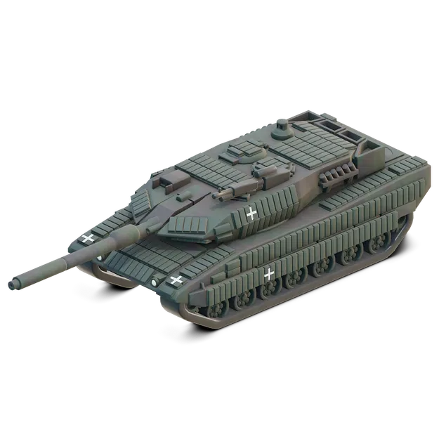 Down Range - Mô hình xe tăng Leopard 2A6 của Ukraine - Image 1