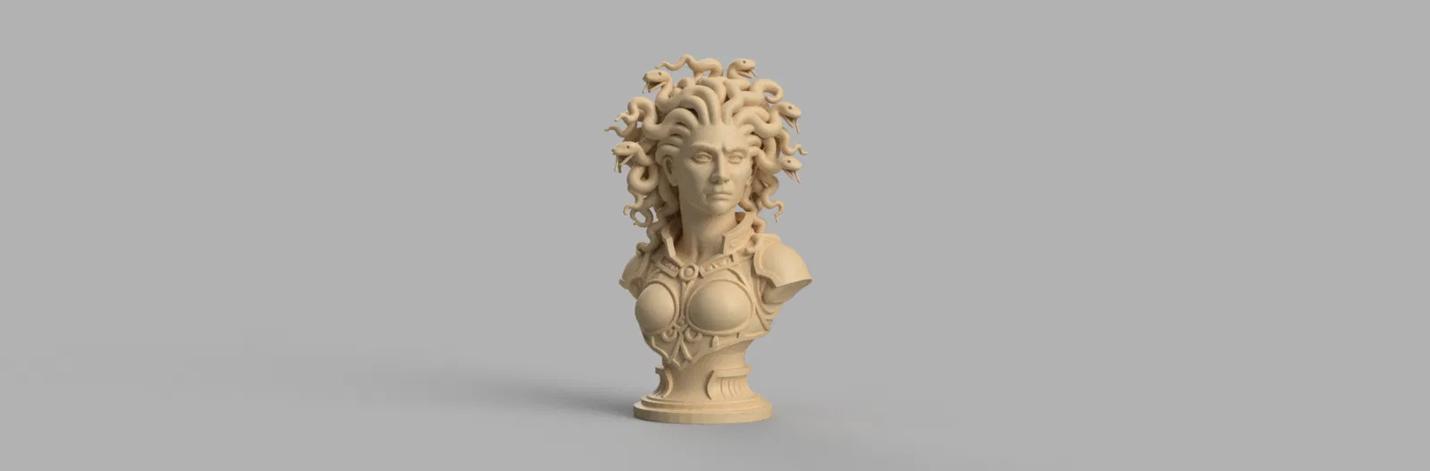 Medusa – Tượng bán thân Chiến binh - Image 2