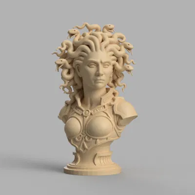 Medusa – Tượng bán thân Chiến binh