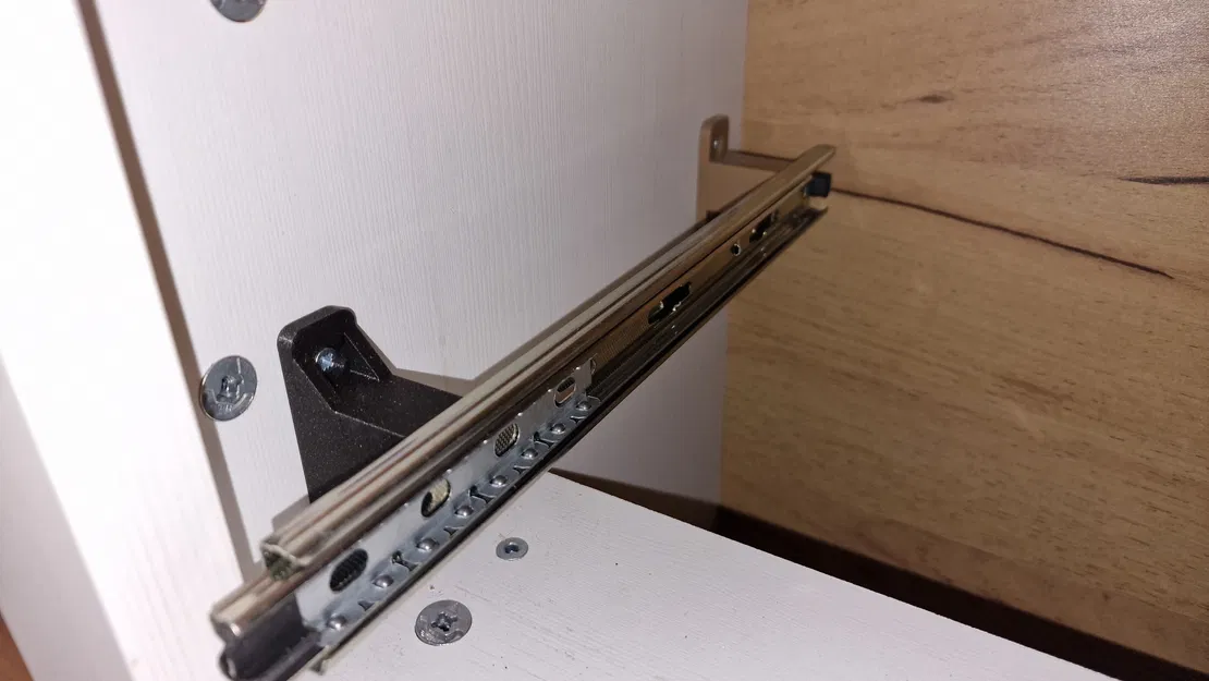 Pat đỡ ray trượt ngăn kéo tủ Jysk Markskel thay thế bền bỉ - Image 4