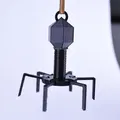 Mô hình đồ chơi để bàn/móc khóa Bacteriophage có khớp nối - Thumbnail 3