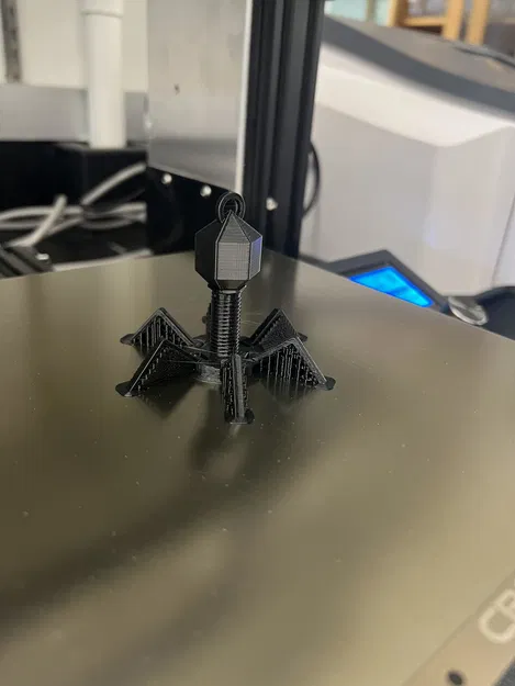 Mô hình đồ chơi để bàn/móc khóa Bacteriophage có khớp nối - Image 5