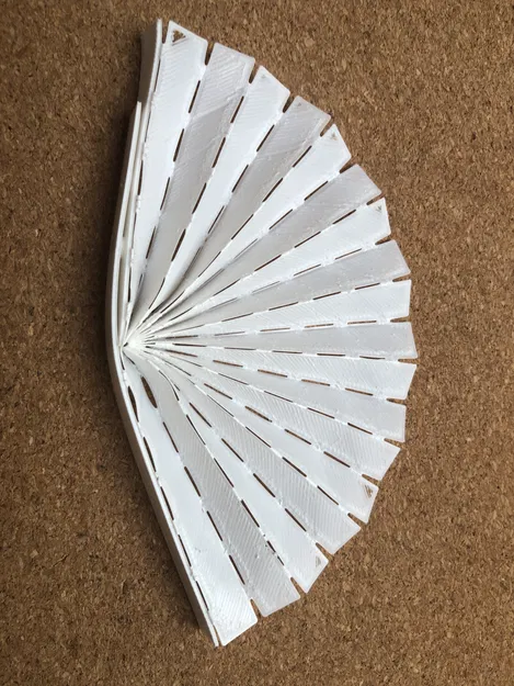 Quạt tay xếp gọn in 3D - Phụ kiện làm mát thông minh cho mùa hè - Image 1