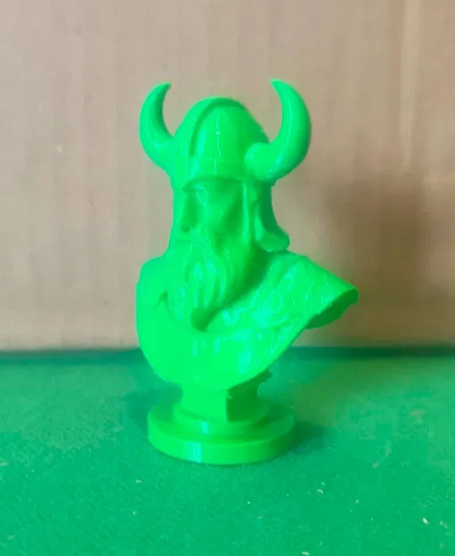 Mô hình tượng chiến binh Viking 12cm - Tượng trang trí 3D đẹp mắt - Image 2