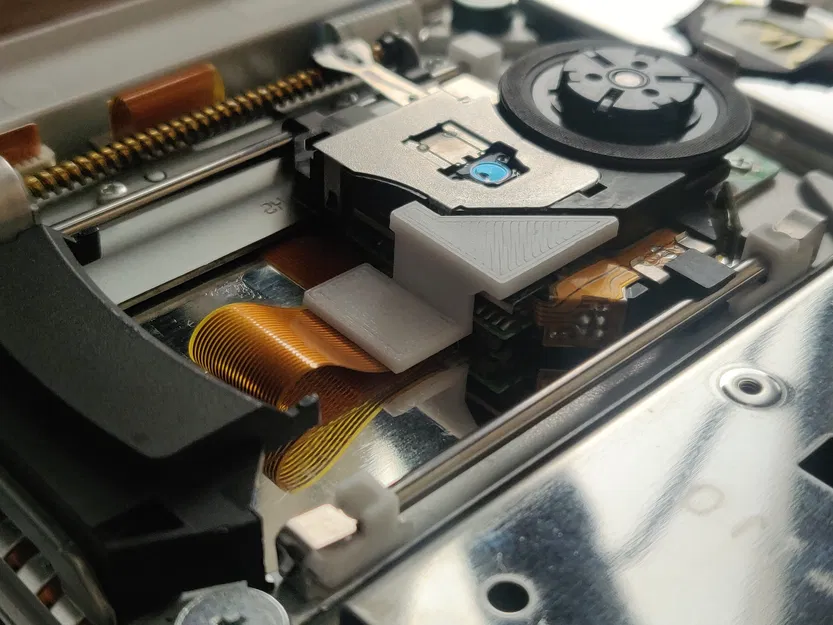 Tấm chắn đĩa PS2 Slim (Bộ cố định cáp ribbon mắt đọc) - Image 5