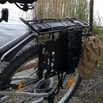 Tấm MOLLE Gắn Bagac Xe Đạp (Bicycle Cargo Rack MOLLE Panel)