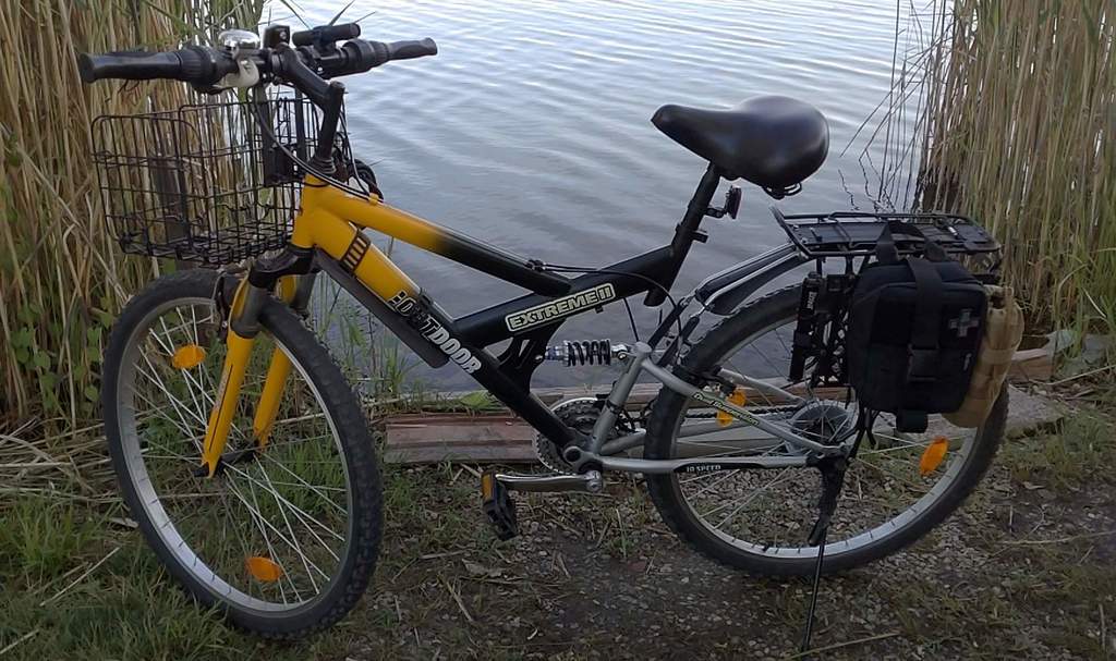 Tấm MOLLE Gắn Bagac Xe Đạp (Bicycle Cargo Rack MOLLE Panel) - Image 5