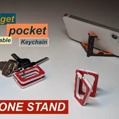 Móc khóa kiêm đế giữ điện thoại bỏ túi