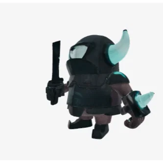 Mô hình 3D mini P.E.K.K.A Clash Royale độc đáo cho game thủ