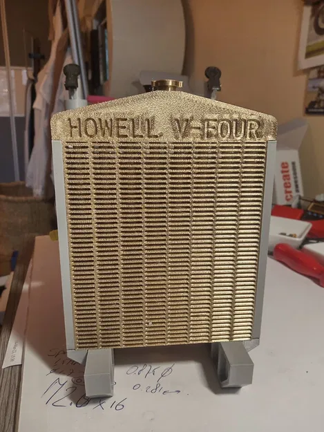 Mô hình động cơ Howell V-four vận hành được - Image 17