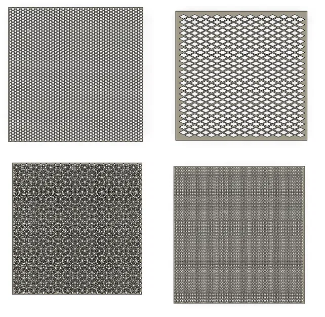 Bộ sưu tập 4 mẫu lưới trang trí in 3D đa năng - Image 2