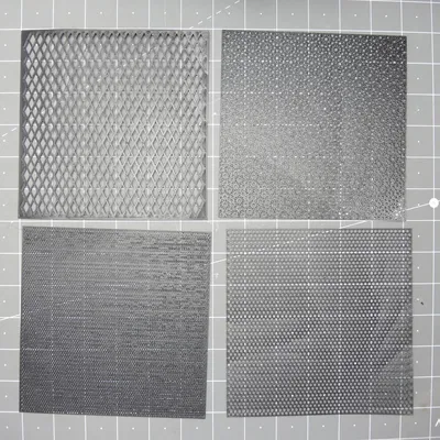 Bộ sưu tập 4 mẫu lưới trang trí in 3D đa năng