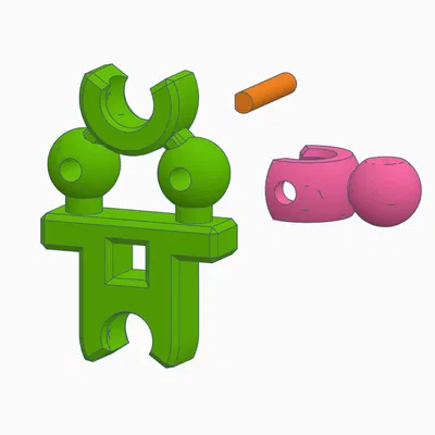 Xương đòn có chốt cố định cho Dummy 13 và Type-F