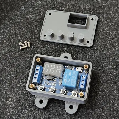 Hộp bảo vệ in 3D cho module hẹn giờ HCW-M421 chắc chắn