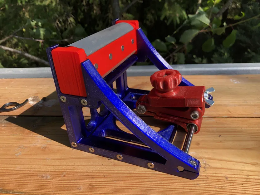 McRideline rev1 - Dụng cụ hỗ trợ mài lưỡi kéo cong - Image 4