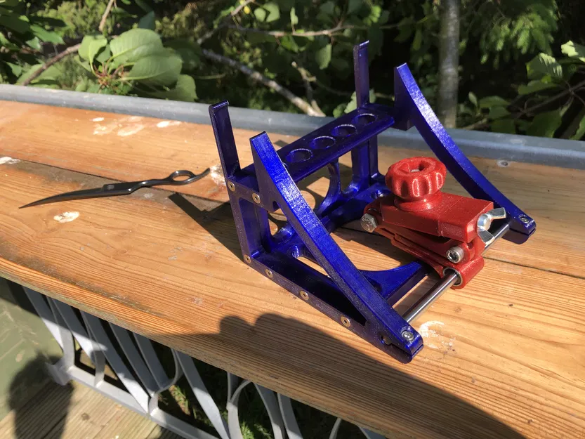 McRideline rev1 - Dụng cụ hỗ trợ mài lưỡi kéo cong - Image 6