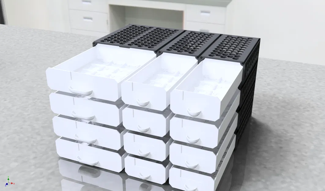 Ngăn kéo Gridfinity dạng module đã cải tiến - Image 4