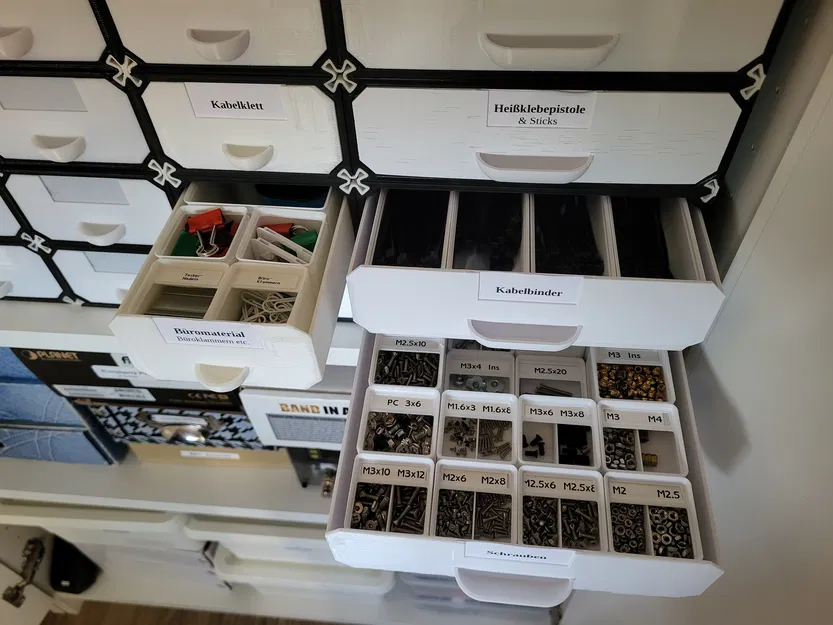 Ngăn kéo Gridfinity dạng module đã cải tiến - Image 6