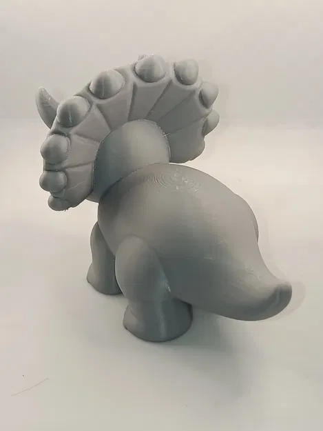 TriceraChou – Chú khủng long siêu đáng yêu để in 3D - Image 2