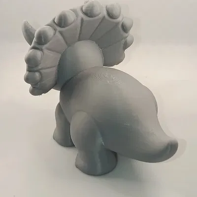 TriceraChou – Chú khủng long siêu đáng yêu để in 3D