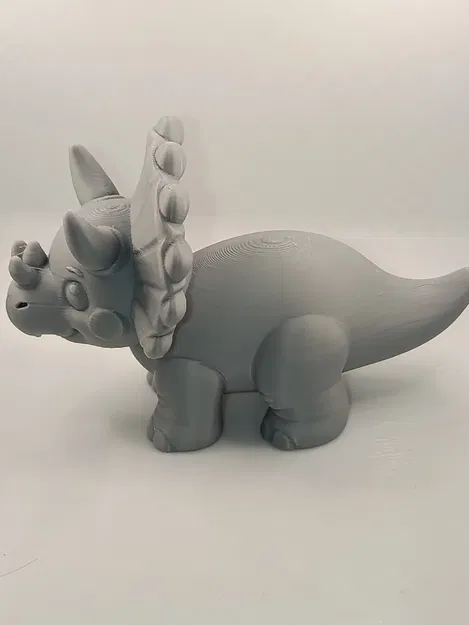 TriceraChou – Chú khủng long siêu đáng yêu để in 3D - Image 3