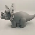 TriceraChou – Chú khủng long siêu đáng yêu để in 3D - Thumbnail 3