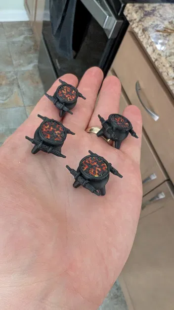 Mô hình vạc lửa Zombicide White Death - Tách rời linh hoạt - Image 2