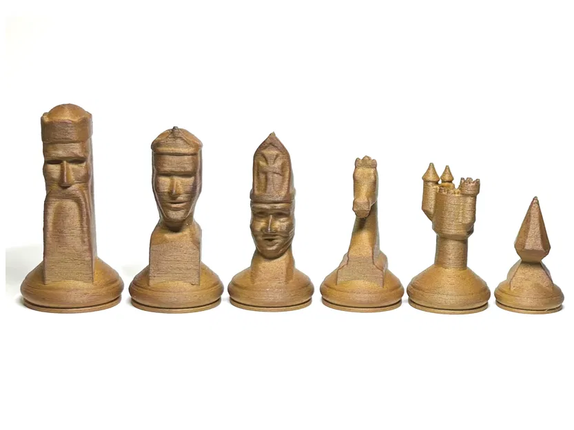 Bộ Cờ Vua Chạm Khắc Thủ Công - Image 3