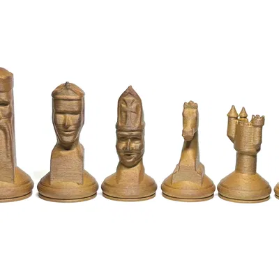 Bộ Cờ Vua Chạm Khắc Thủ Công