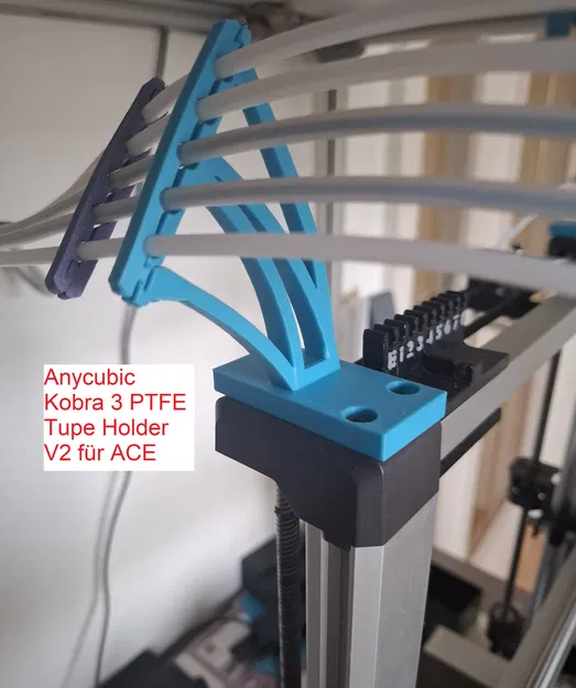 Giá đỡ ống PTFE V2 dành cho Anycubic Kobra 3 (ACE Pro) - Image 1